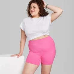 Women's High-Rise Seamless Bike Shorts - Wild Fable™ -Wild Fable GUEST 059fe952 441b 4de8 b2cf d3220e0fd4ad