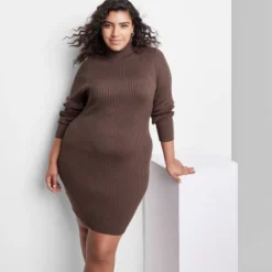 Women's Long Sleeve Bodycon Mini Sweater Dress - Wild Fable™ -Wild Fable GUEST 070462b1 34dd 4ee9 8b5e 769534f1343f