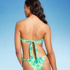 Women's Bead Detail U-Neck Multi-Way Bralette Bikini Top - Wild Fable™ Multi Tropical Print -Wild Fable GUEST 07c0b02a 5519 4258 a8d4 e83426d58be0