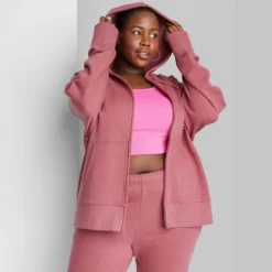 Women's Oversized Zip-Up Hoodie - Wild Fable™ -Wild Fable GUEST 09f27ea7 4235 4d50 aa05 09909714472c