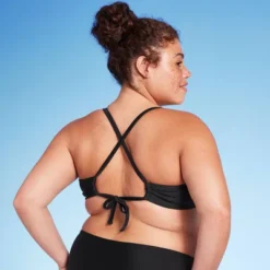 Women's Bralette Bikini Top - Wild Fable⢠Black