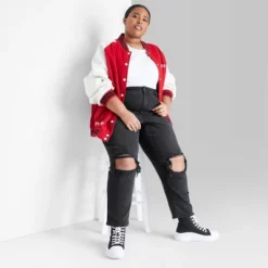 Women's Super-High Rise Tapered Jeans - Wild Fable™ Black Denim -Wild Fable GUEST 0c69faa2 7c8b 4b63 9d8e fb77c37146e1