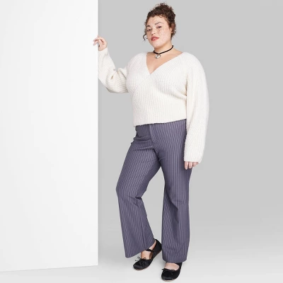 Women's Chunky Knit Wrap Sweater - Wild Fable™ 5 Women's Chunky Knit Wrap Sweater - Wild Fable™ - Image 5