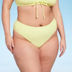 Women's High Leg Cheeky Bikini Bottom - Wild Fable™ Light Yellow 15 Women's High Leg Cheeky Bikini Bottom - Wild Fable™ Light Yellow -Wild Fable GUEST 13543ff4 f661 4d2c 985c c80ff984cabb