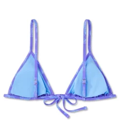 Women's Triangle Bikini Top - Wild Fable™ Purple Butterfly Print -Wild Fable GUEST 14c3d98a 3063 4d62 807e 086e8559c03c