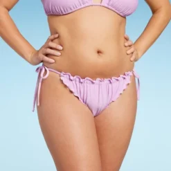 Women's Ruffle Side-Tie Adjustable Coverage Bikini Bottom - Wild Fable™ -Wild Fable GUEST 14edd9f2 a491 4484 be9f e6a51628348d