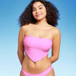 Women's Handkerchief Bandeau Bikini Top - Wild Fable™ -Wild Fable GUEST 18ddf236 934a 4245 90a5 4a4c6c0b9762