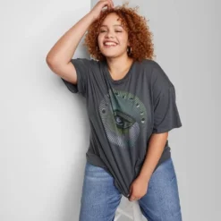 Women's Oversized Eye Graphic T-Shirt - Wild Fable™ Black 7 Women's Oversized Eye Graphic T-Shirt - Wild Fable™ Black -Wild Fable GUEST 208835c4 bebb 4b68 93df 84edd4a5c7f0