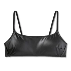 Women's Faux Leather Bralette Bikini Top - Wild Fable™ Black -Wild Fable GUEST 20c19f6b 8eb9 4f3c 873e 093fc290d865