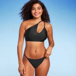 Women's Cut Out One Shoulder Bikini Top - Wild Fable™ -Wild Fable GUEST 213ff2f3 1ff9 409f 8928 f15dd1783709