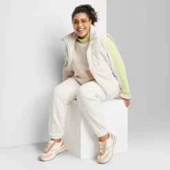 Women's Matte Cropped Puffer Vest - Wild Fable™ -Wild Fable GUEST 21d50dbe 6836 4ea4 a513 140f5c41cc0d