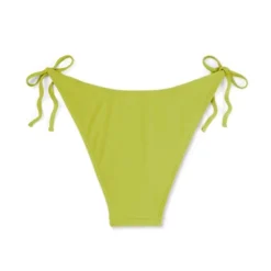 Women's Crochet Trim Side-Tie High Leg Extra Cheeky Bikini Bottom - Wild Fable™ Green -Wild Fable GUEST 275d6f2d a4d2 413d bcab 08468a7e434f