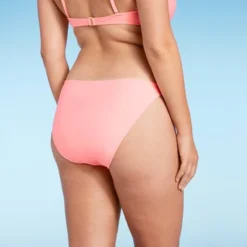 Women's Side Tab Cheeky Bikini Bottom - Wild Fable™ Pink -Wild Fable GUEST 2bddea72 f8b5 429a 8fb9 d4b7970fed5b