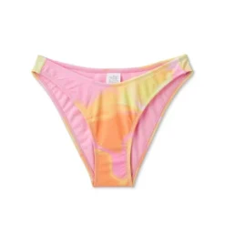 Women's High Leg Cheeky Bikini Bottom - Wild Fable™ Pink/Orange/Yellow Tie-Dye 12 Women's High Leg Cheeky Bikini Bottom - Wild Fable™ Pink/Orange/Yellow Tie-Dye -Wild Fable GUEST 2eb6e4ac 3271 42cd b642 ddc1d5328c72