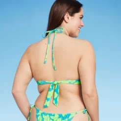 Women's Bead Detail U-Neck Multi-Way Bralette Bikini Top - Wild Fable™ Multi Tropical Print -Wild Fable GUEST 30e6e73a b53e 4b6c 841f 623efaf7d92a