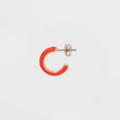 Cubic Zirconia And Hoop Stud Earring Set 30pc - Wild Fable™