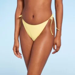 Women's Side-Tie Cheeky High Leg Bikini Bottom - Wild Fable™ -Wild Fable GUEST 3511af0f 53b9 4be9 aa3d b8883475d251