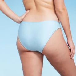 Women's High Leg Cheeky Bikini Bottom - Wild Fable™ Light Blue -Wild Fable GUEST 368d0a42 b521 451e 886f f9b43e080a96