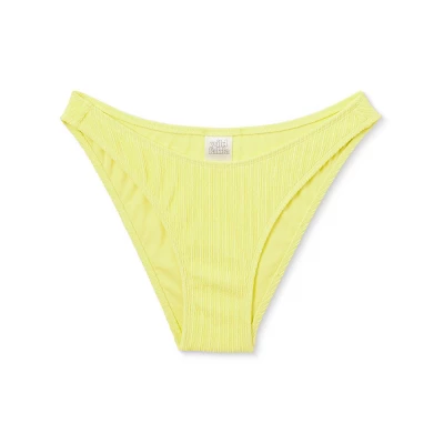 Women's Plisse Textured High Leg Cheeky Bikini Bottom - Wild Fable™ 5 Women's Plisse Textured High Leg Cheeky Bikini Bottom - Wild Fable™ - Image 5