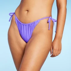 Women's Side-Tie Scoop Front High Leg Adjustable Bikini Bottom - Wild Fable™ 12 Women's Side-Tie Scoop Front High Leg Adjustable Bikini Bottom - Wild Fable™ -Wild Fable GUEST 39d728d8 9e05 494f a4ee bcacdace8e3f