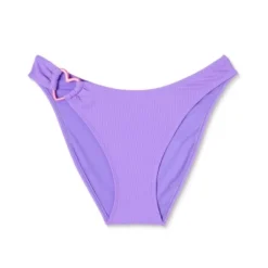 Women's Heart Detail Ultra High Leg Cheeky Bikini Bottom - Wild Fable™ Purple -Wild Fable GUEST 3b5619b5 2462 4c9e 8db8 86c4533ac983