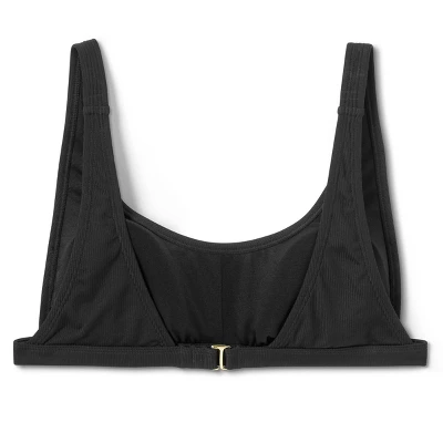 Women's Ribbed Scoop Bralette Bikini Top - Wild Fable™ 6 Women's Ribbed Scoop Bralette Bikini Top - Wild Fable™ - Image 6