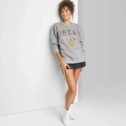 Women's Oversized Dream State Graphic Sweatshirt - Wild Fable™ Heather Gray 6 Women's Oversized Dream State Graphic Sweatshirt - Wild Fable™ Heather Gray -Wild Fable GUEST 4b8b0ba6 8ea4 4530 b679 6cdd3acd808a