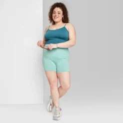 Women's High-Rise Seamless Bike Shorts - Wild Fable™ -Wild Fable GUEST 4c407bbe 89f5 4d3f 984f dbfb7f047480