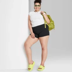 Women's High-Rise Shortie Bike Shorts - Wild Fable™ -Wild Fable GUEST 4f386c38 65b1 4336 8354 e69041f5626e