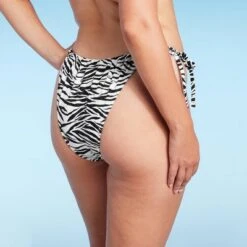 Women's Ultra High Leg Adjustable Coverage Bikini Bottom - Wild Fable™ Black/White Zebra Print 10 Women's Ultra High Leg Adjustable Coverage Bikini Bottom - Wild Fable™ Black/White Zebra Print -Wild Fable GUEST 55475be5 b589 490a 8910 4988187b2451