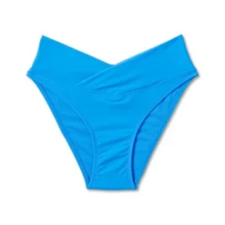 Women's Crossover High Leg Cheeky Mid-Rise Bikini Bottom - Wild Fable™ -Wild Fable GUEST 56b6ef7a 28c3 46ba 841e e86c1839071d