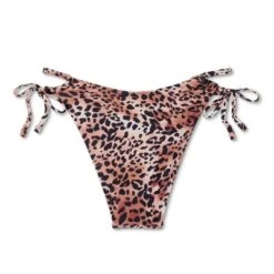 Women's Cut Out Strappy Side-Tie Extra High Leg Extra Cheeky Bikini Bottom - Wild Fable™ Multi Animal Print -Wild Fable GUEST 57b895c5 1c66 4235 b13c 7315aa129eb1