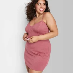 Women's Sleeveless Corset Mini Knit Bodycon Dress - Wild Fable™ -Wild Fable GUEST 587106af 005d 4ba6 a403 089a3c17b5e5