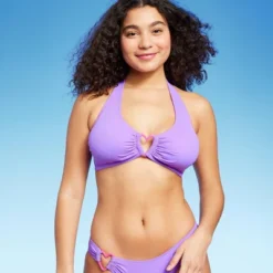 Women's Heart Detail Bralette Bikini Top - Wild Fable™ Purple 15 Women's Heart Detail Bralette Bikini Top - Wild Fable™ Purple -Wild Fable GUEST 59dfe074 420f 4431 a123 9ca32f64b8e8