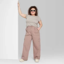 Women's High-Rise Straight Leg Cargo Pants - Wild Fable™ -Wild Fable GUEST 5a6aa865 b296 4029 80f8 e339e6ea1aa2