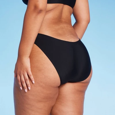 Women's Scoop Front Low-Rise High Leg Cheeky Bikini Bottom - Wild Fable™ 4 Women's Scoop Front Low-Rise High Leg Cheeky Bikini Bottom - Wild Fable™ - Image 4