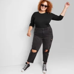 Women's Long Sleeve T-Shirt - Wild Fable™ -Wild Fable GUEST 62b18e9b 06d3 44e6 babc c1e0f3ca6457