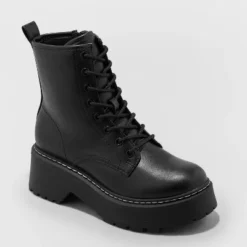 Women's Zea Combat Boots - Wild Fable™ Black -Wild Fable GUEST 659a0e8f c8d0 4a6f 9406 031dd2988836