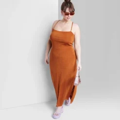 Women's Lace-Up Back Maxi Bodycon Dress - Wild Fable™ -Wild Fable GUEST 6734f3e3 b877 49a3 8927 616f7e765a9a