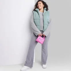 Women's Matte Cropped Puffer Vest - Wild Fable™ -Wild Fable GUEST 673545aa f14f 4427 9953 8d29f490e20d