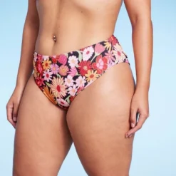 Women's Ribbed High Waist High Leg Cheeky Bikini Bottom - Wild Fable™ -Wild Fable GUEST 68c059a9 9cc2 4cb4 ab16 70762d388920