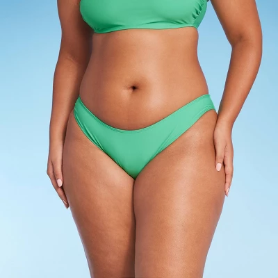 Women's Scoop Front Low-Rise High Leg Cheeky Bikini Bottom - Wild Fable™ 6 Women's Scoop Front Low-Rise High Leg Cheeky Bikini Bottom - Wild Fable™ - Image 6