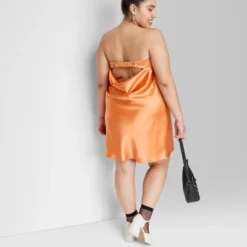 Women's Satin Tube Dress - Wild Fable™ -Wild Fable GUEST 715f2130 b3b5 445d 991f da4ad67b66cf