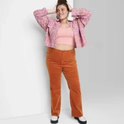 Women's Mid-Rise Corduroy Flare Pants - Wild Fable™ -Wild Fable GUEST 754b15fd 6f90 4348 a22b 53bc4007f473