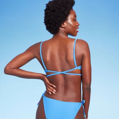 Women's Beaded Wrap Bralette Bikini Top - Wild Fable™ 1 Women's Beaded Wrap Bralette Bikini Top - Wild Fable™