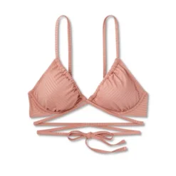 Women's Strappy Underwire Bikini Top - Wild Fable™ Brown Lurex -Wild Fable GUEST 78a116ad 4c26 4770 91ab c08d99b5983e