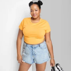 Women's High-Rise Cutoff Jean Shorts - Wild Fable™ -Wild Fable GUEST 7dbe6b81 cd7e 4329 887d 1dff116f976d