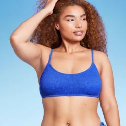 Women's Smocked Bralette Bikini Top - Wild Fable™ -Wild Fable GUEST 7e3481c5 7efb 43ce b1de b65522552256