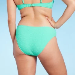 Women's Pucker Textured Cheeky Bikini Bottom - Wild Fable™ Sea Green -Wild Fable GUEST 80e664b0 3272 4584 b85e 73af4ffca5a9