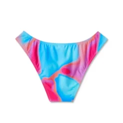 Women's High Leg Cheeky Bikini Bottom - Wild Fable™ Blue Marble Print -Wild Fable GUEST 88c108f7 de45 4fa2 b394 238776b7ff34